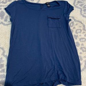 Navy blue shirt sleeve Rue21 shirt